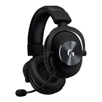 Casque de jeu sans fil Logitech G Pro X Microphone amovible 7.1 son surround analogique