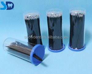 Brosse dentaire jetable noire x-slim en microfibre de haute qualité - Product Image 6