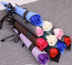 Día de San Valentín <span class=keywords><strong>regalos</strong></span> creativos sola rosa jabón de la flor - Product Image 5