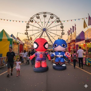 Decoraciones Inflables de Superhéroes de Películas Americanas para Promoción al Aire Libre - Product Image 1