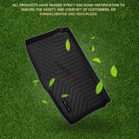 Tapis de coffre d'accessoires de voiture en caoutchouc TPV personnalisés 3D pour Toyota Rush (manuel)
