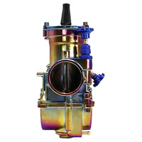 PWK28B karbüratör renkli Carb motosiklet 2/4t Motor scooter kir bisiklet 28 30 32 34mm güç yarış motoru ile 250cc için