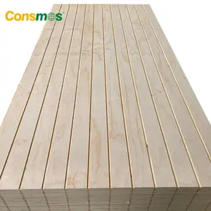 Hot Sales 12mm 18mm Tongue And U/V/W Groove Pine Plywood Sheet