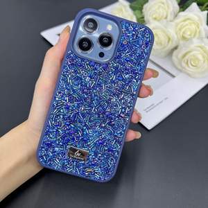 Serie <span class=keywords><strong>de</strong></span> cuentas coloridas hechas a mano con alto <span class=keywords><strong>valor</strong></span> <span class=keywords><strong>de</strong></span> apariencia para <span class=keywords><strong>iPhone</strong></span> 15 <span class=keywords><strong>14</strong></span> pro Max funda trasera Premium para teléfono - Product Image 5