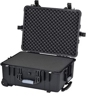 Boîte à <span class=keywords><strong>outils</strong></span> en plastique rigide imperméable et <span class=keywords><strong>valise</strong></span> rigide avec <span class=keywords><strong>roulettes</strong></span>, <span class=keywords><strong>valise</strong></span> rigide - Product Image 5