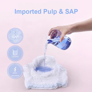 Nuevo mujeres cuidado baño, pero <span class=keywords><strong>eso</strong></span> se ha detenido cómodo transpirable japonés pantalones tipo pañal para adultos - Product Image 2
