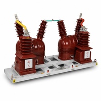Transformateur combiné CT VT JLSZV-35 100V 5A 35kV, classe 0.2S, résine époxy, intérieur, pour distribution d'énergie, 35/0.1kV.