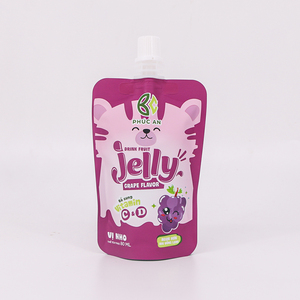 Bolsas de Embalaje Personalizadas de Grado Alimenticio, Resistentes a la Humedad, de Aluminio, para Jugo de Uva, Gelatina, Bebidas, Miel, Leche - Product Image 4