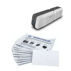 Cerradura electrónica CR80 para tarjetas de identificación, lector de tarjetas inteligentes, tarjeta de limpieza para impresora IDP