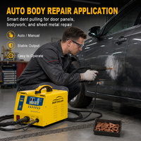 Soudeuse par points 6800A pour débosselage, machine de réparation de carrosserie 90ES pour panneaux en acier avec kit de soudage par points
