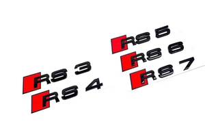 Kit di Aggiornamento per <span class=keywords><strong>Audi</strong></span> A3/<span class=keywords><strong>A4</strong></span>/A5/A6/A7/A8/Q3/Q5/Q7, Griglia Nera e Emblema Posteriore, Sostituzione Originale Standard OE - Product Image 3