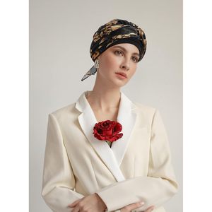 Copricapo Premium turbanti per le donne con capelli lunghi cappelli da cancro-comodo foulard per capelli copricapo accessori per lo Styling - Product Image 4
