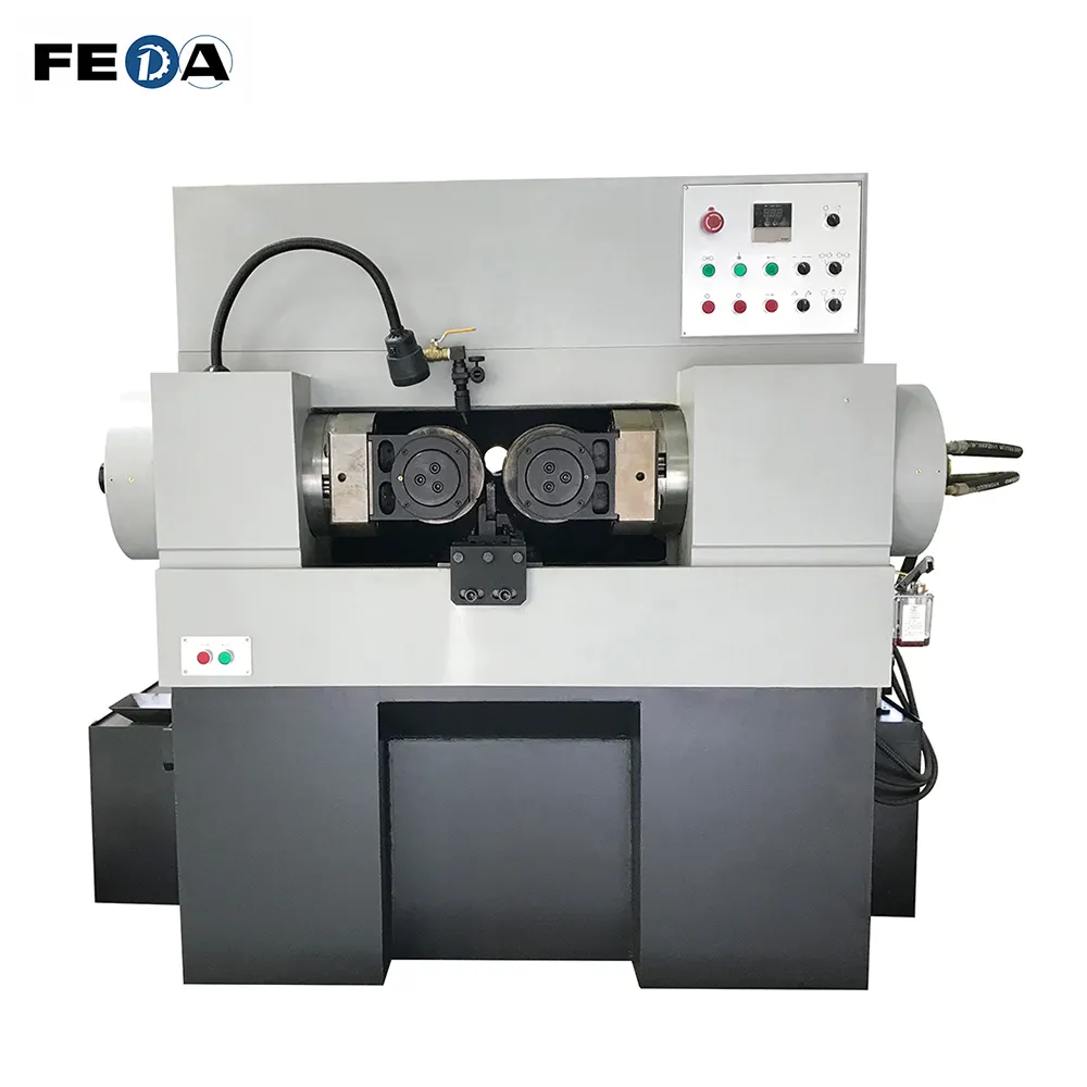 Máquina laminadora de roscas de dos ejes FEDA, máquina formadora de roscas hidráulica, máquina de forja en frío