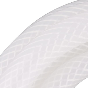 Hitzebeständiger Lebensmittelqualität Geflochtener Silikonschlauch Retikulierter Kanal Karierter Anilox-Schlauch Hochdruck-Silikon-Geflechtschlauch - Product Image 5