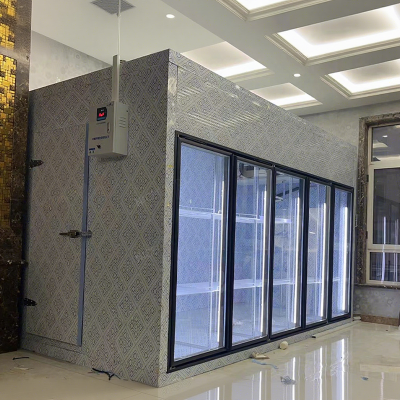 Custom Display Cold Room Gravity Feed