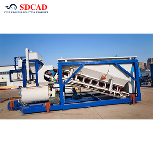 Yhzs90 di động trạm trộn bê tông với PLC & Hộp Số 25-180 m/h Công suất điện Powered cho xây dựng - Product Image 3