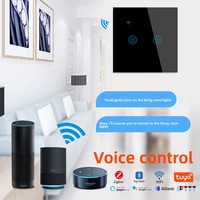Interruptor de Panel Táctil de Vidrio Inteligente WiFi 10A EU con Control por Voz y Opción de Neutro para Importadores de Mediana a Gran Escala con Foco en Eficiencia Energética
