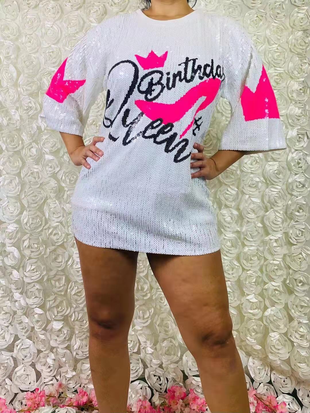 Zapato de La Reina W del cumpleaños
