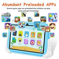 Alta calidad lindo unicornio niños Tablet Pc 7 pulgadas 6 + 128GB Android aprendizaje educativo Wifi tableta para niños