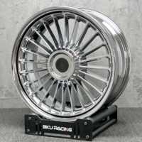 Jantes forgées Bku 2 pièces 5x127 pour Cadillac 62 Coupé, Sedan, DeVille, 60 Special, Fleetwood, 20 pouces, 8.5J, jantes en alliage chromées personnalisées