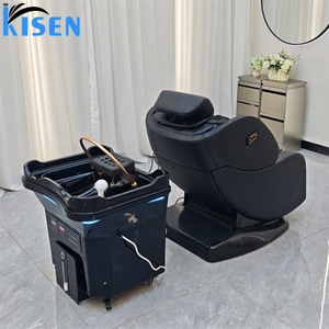 KISEN Fauteuil de lavage capillaire portable électrique avec vapeur, pour spa japonais et massage thaïlandais, avec lavabo intégré pour thérapie aquatique - Product Image 4