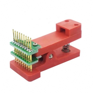 Sonda de prueba para PCB con abrazadera, para descarga y programación, 2.54mm, 9 pines simples - Product Image 1