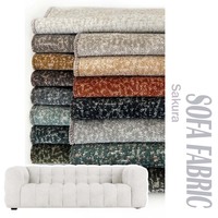 Nouveau design durable de tissu de rembourrage pour canapé Tissus en polyester transparent pour canapé