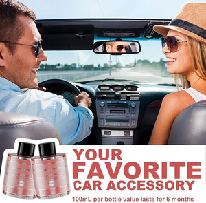 Désodorisant Liquide Rose Champagne de Qualité Supérieure pour Voiture, Parfum Longue Durée pour l'Intérieur de la Voiture, Boîte Cadeau – Approvisionnement Direct Usine - Product Image 5