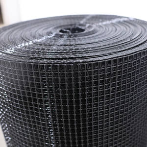 Maille de clôture carrée soudée en vinyle noir de calibre 19, rouleau de mailles soudées pour poulets et lapins, 24 ''x 100'' 1/2 pouces - Product Image 2