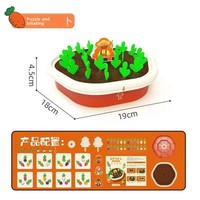 Jeu de tirage de radis, jouet éducatif d'apprentissage précoce pour enfants, entraînement mental interactif parent-enfant, jeu de société amusant