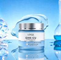 Crème pour le visage GHK-Cu Copper Tripeptide-1, crème hydratante lissante pour la peau, soin du visage en marque privée, 60 ml