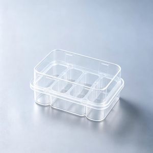 FX Custom Clear PP Vial Rack 3ml Lab Sample <b>Bottle</b> Tray, Shockproof Compartment Container for Lyophilized Powder Vials - Product Image 3