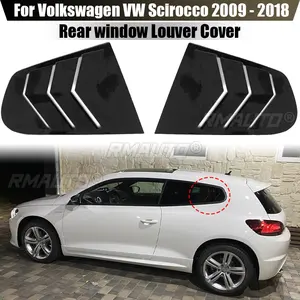 वोक्सवैगन VW साइक्रोको 2009 - 2018 कार सहायक उपकरण के लिए कार रियर लूवर विंडो साइड शटर कवर ट्रिम स्टिकर वेंट स्कूप