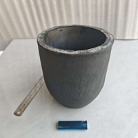 Creuset en graphite pour la fusion, la fusion de l'or, la fabrication de bijoux, chauffage rapide