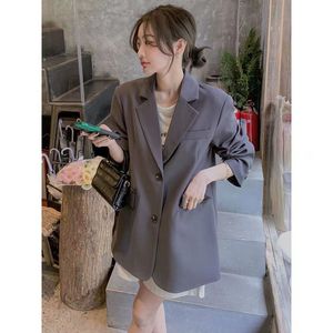 Ultimo Blazer da <span class=keywords><strong>donna</strong></span> Petite abito da lavoro da <span class=keywords><strong>donna</strong></span> giacca da <span class=keywords><strong>donna</strong></span> Casual Trendy Designs Blazer con spacco sul retro Blazer <span class=keywords><strong>Oversize</strong></span> femminile - Product Image 2