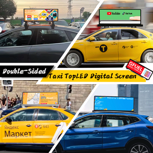Écran LED pour toit de <span class=keywords><strong>taxi</strong></span>, vidéo de voiture étanche, écran électronique LED monté sur voiture - Product Image 2