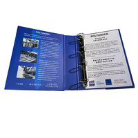 Carpeta Personalizada con Impresión Única en Blanco y a Todo Color, Carpeta de Lujo para Planificador A4 A5, Carpeta de Hojas Sueltas con Anillas