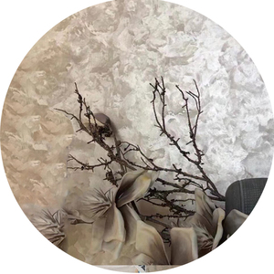 Peinture d'art Velluto pour toile de fond de restaurant finition mate de luxe effet soie - Product Image 6