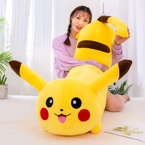 Cute <b>Soft</b> Cat Doll Long Pillow Sleeping Plush <b>Toy</b> with PP Cotton Filling Valentine's Day Gift for Your Girlfriend Wholesale Doll - Product Image 5