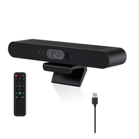 Otomatik izleme Video 360 konferans kamerası 4K HD Webcam AI interaktif beyaz tahta toplantı konferansı için uzaktan kumanda ile