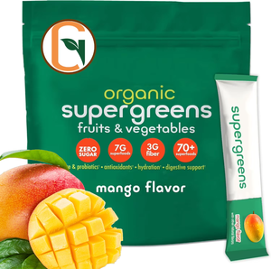 OEM グリーンズ スーパーフード パウダー サプリメント アシュワガンダ コラーゲン プロバイオティクス エネルギーレベルをサポート スーパーフード パウダー - Product Image 1
