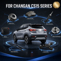 Pièces automobiles chinoises pour Changan CS15 2016 2017 2018 2020 2024 2026 : Boîte de vitesses, plaquettes de frein, ABS, accessoires complets