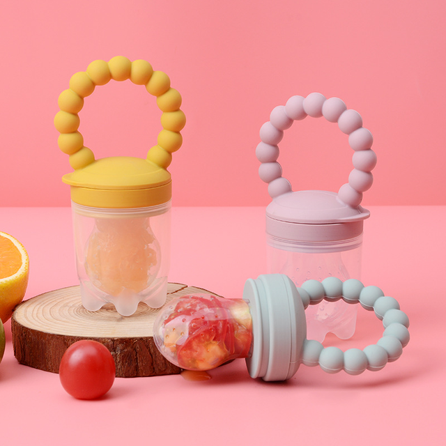 Kids Nipple Eco-friendly Baby Fresh Fruit Food Nibbler Pacifier Bpa Free Silicone Baby Baby Fruit Feeder Pacifier
