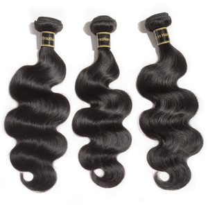 Premium # Extensiones de Cabello Humano Natural Negro 1B con Frontal 136, 100% Cabello Humano - Product Image 4