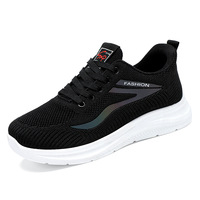 Chaussures de sport de luxe pour hommes, design simple, polyvalentes, décontractées, à semelle souple, légères, respirantes, pour la course à pied