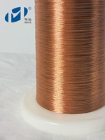 Cable Litz aislado PU sólido autoadhesivo ultrafino LZ3SBUEWS 0.090 personalizado | Bobinas de alta frecuencia con clasificación de cobre flexible de 2600V