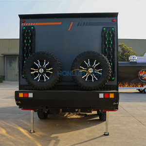 Caravane de luxe Honlu 2025, norme australienne, remorques de camping-car, structure en fibre de verre, remorque de voyage tout-terrain, camping-car, <span class=keywords><strong>fourgon</strong></span> aménagé - Product Image 2