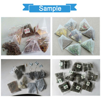 Machine d'emballage automatique pour sachets de thé en nylon triangulaires, petits sachets de thé aux herbes