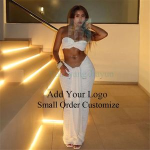 Costume da bagno bikini monospalla con nodo a tinta unita, sexy, tre pezzi - Product Image 2