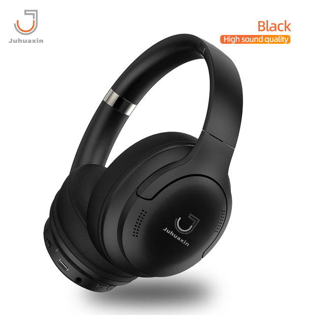 Juhuaxin 2024 JU-PH01 Wireless Over-Ear Headphones LED Battery Indicator Low Latency for 5.4 Earphones Noise Reduction